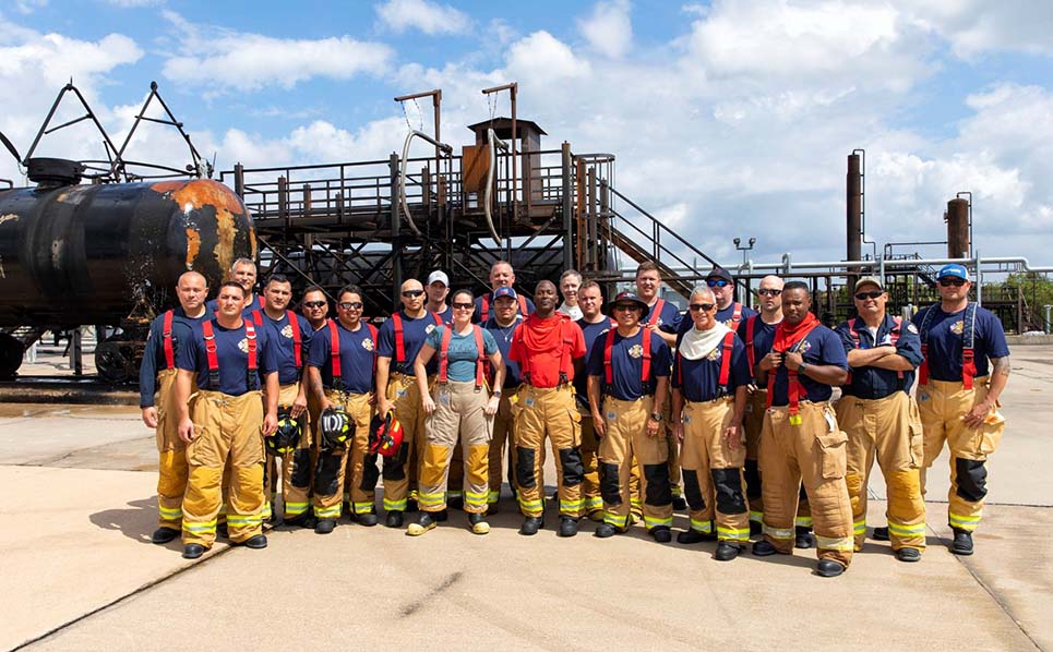 Pasadena Refinery fire team